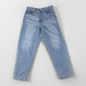 Levi's High Loose‎ Taper Jeans Womens 30 Light Blue Denim Cotton Hemp 17847-0015